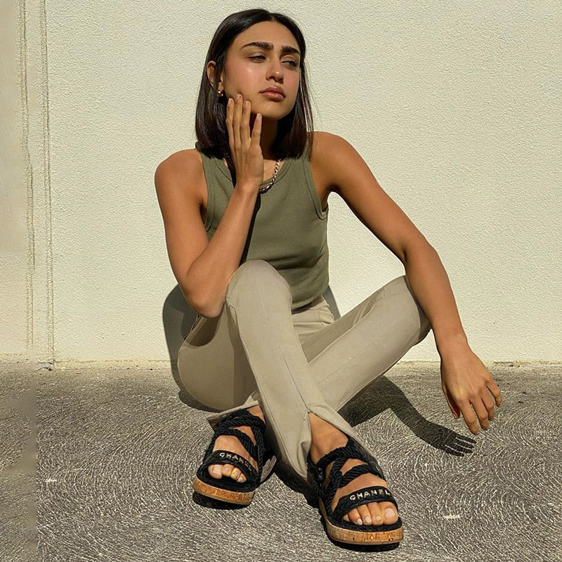 WannaThis Sexy Casual Pencil Pants Women Trousers Autumn Elegant High Waist Hem Zipper Split Slim Pants 2020 Fashion Streetwear